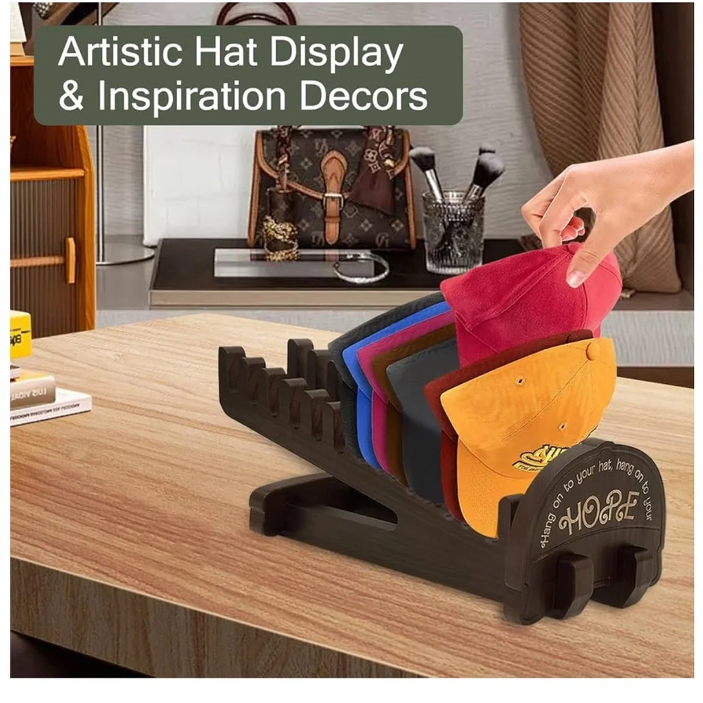 Wooden Hat Rack Organizer